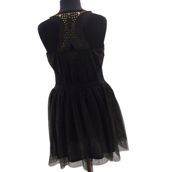Marilyn Monroe Plus Size Black and Gold Tulle Skirt Set - Picture 3 of 15